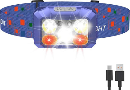 Headlamp Rechargeable LED, 800 Lumens by Unknown