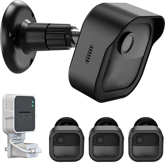 3 Pack Wall Mount for Blink Outdoor 4 and Outdoor, Weatherproof Protective by PEF