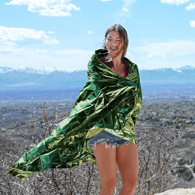Everlit Survival Emergency Mylar Thermal Blankets -Space Blanket Survival kit - Image 6