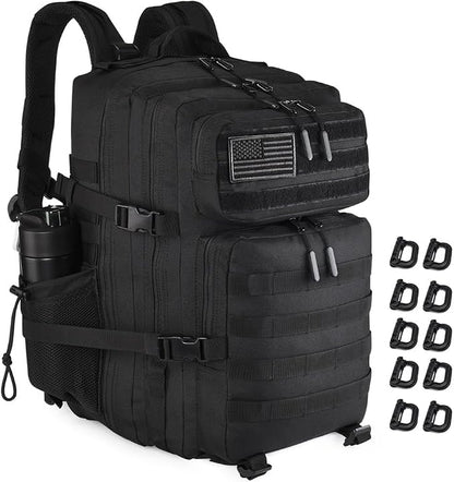 45L Tactical Backpack for Men Women, Military Assault Pack by R.SASR