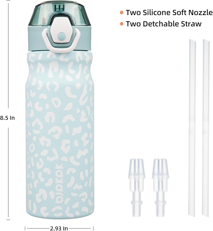 BJPKPK Insulated Water Bottle 18oz Stainless Steel Water Bottles - Image 4