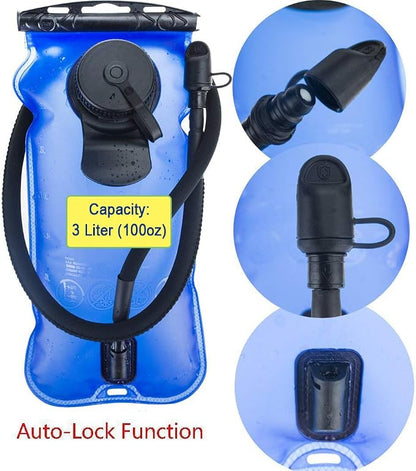 WACOOL 3L 3Liter 100oz BPA Free EVA Hydration Pack Bladder, Leak-Proof Water - Image 2