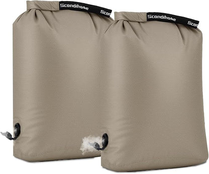 Travel Laundry Bag, Pump Free Vacuum Storage Bag Reusable Compression Dirty by Scandihome