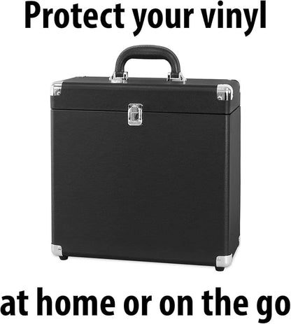 Victrola Collector – Record Storage Case – Holds 30+ Vinyl Turntable Records - Image 3