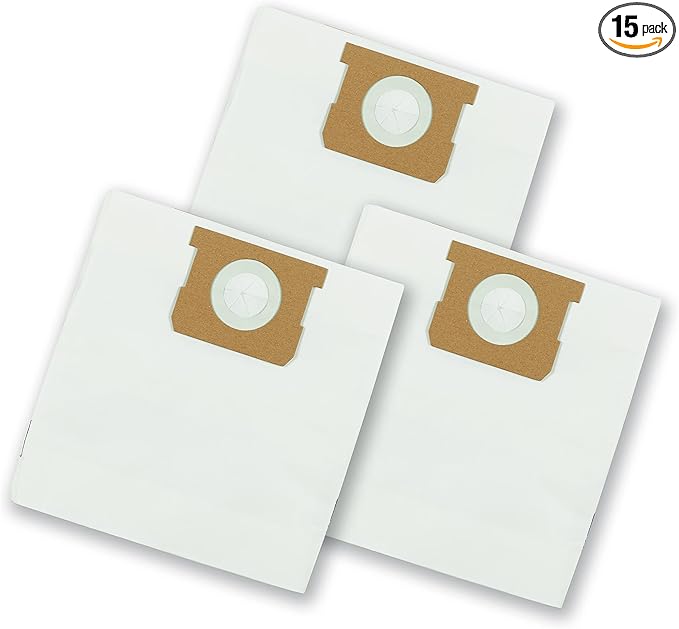 Shop-Vac 9066233 Disposable Filter Bags, Fits 10-14 Gallon Vacs, by Shop-Vac