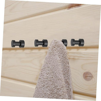 Bathroom Wall Towel Hooks 4-Pack Heavy Duty Metal Coat Hooks - Image 5