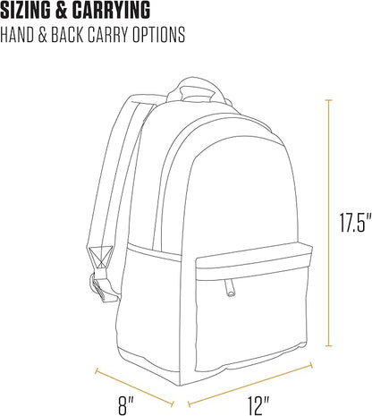 Carhartt 21L Classic Laptop Backpack, Water-Resistant Pack W/ 15" Laptop Sleeve - Image 4