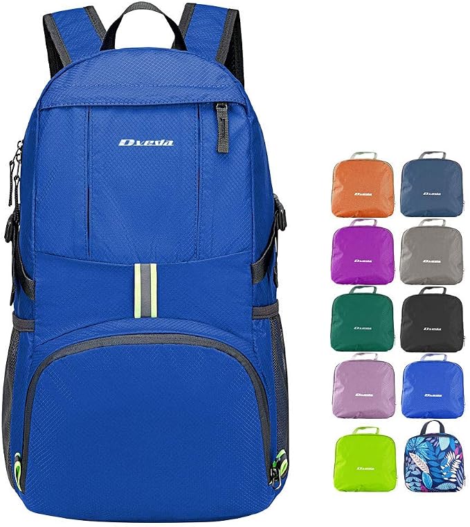 35L Lightweight Packable Backpack Waterproof Durable Hiking Travel Backpack by Dveda