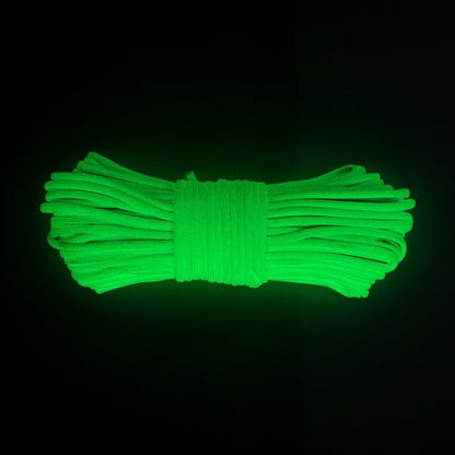 Glow in The Dark Zesty 550lb Paracord – 21 Strand Luminous Parachute Cord - Image 3