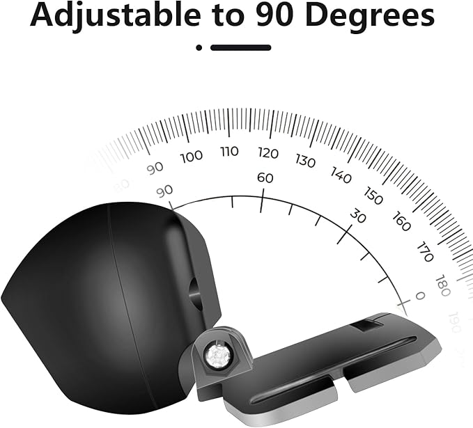 Headlamp, USB-C Rechargeable, 90-Degree Adjustable, Flashlight - Image 5