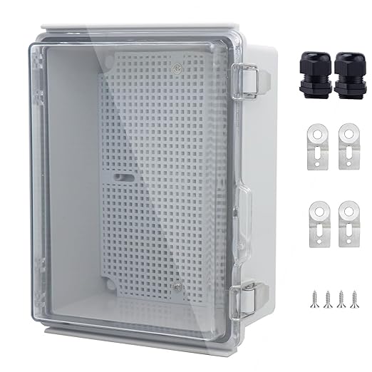 IP67 Waterproof Junction Box, ABS Plastic Electrical Enclosure by LuSumtly