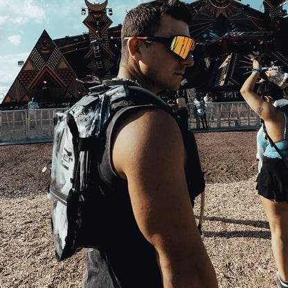 RAVERUNNER® Anti-Theft Hydration Backpack | Festival Approved Rave Backpack - Image 7