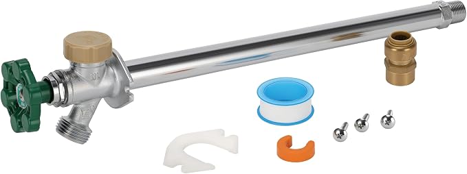 Watflow 12 Inch Anti-Siphon Frost Sillcock, ASME B16.34, Frost-Proof Outdoor by Watflow