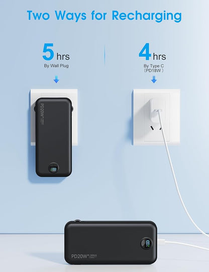 Portable Charger, 10000mAh PD20W Fast Charging Power Bank - Image 8