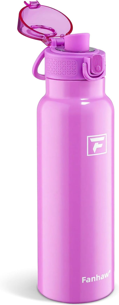 Fanhaw Daylite Series 24 oz Stainless Steel Insulated Water Bottle by FANHAW