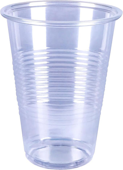 Amazon Basics Disposable Clear Plastic Cups - Image 2