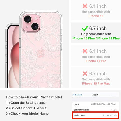 MOSNOVO Case for iPhone 15 Plus/iPhone 14 Plus - Image 2