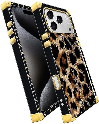 for iPhone 17 Pro Max Case Luxury Golden Decoration - Image 3