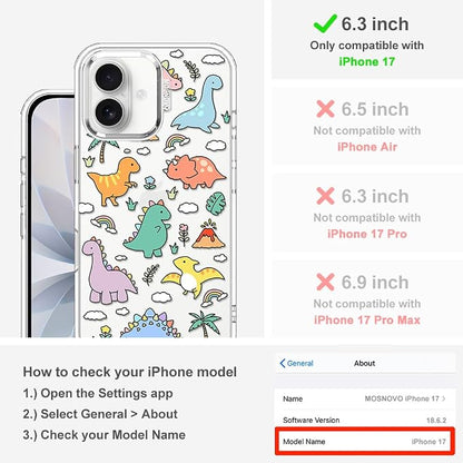 MOSNOVO for iPhone 17 Case | Military Grade 6.6ft Drop Tested | Camera Control - Image 2
