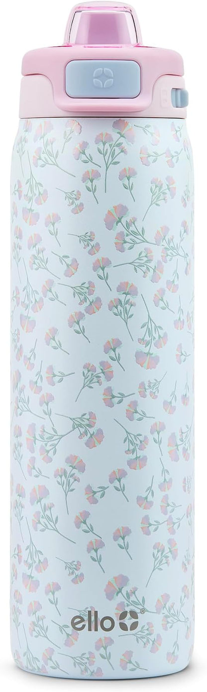 Ello Pop & Fill 22oz Stainless Steel Water Bottle by Ello