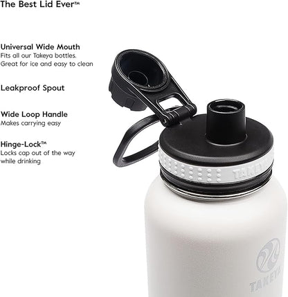 Takeya Originals 24 oz Vacuum Insulated Stainless Steel Water Bottle - Image 4