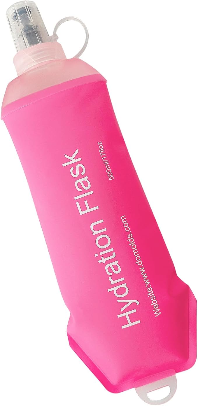 WILDREEDS 500ml Soft Flask, TPU Collapsible Soft Water Bottle by WILDREEDS