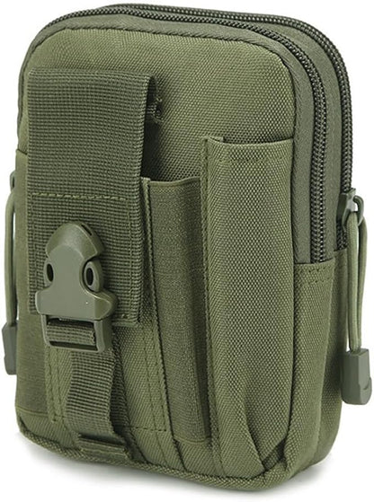 Belt Pouch, Tactical Molle Phone Pouch EDC Utility Pouches Waist Bag, Small by ONEWVWPIN