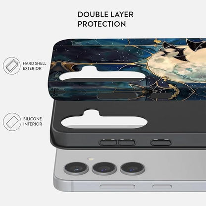 Compatible for Samsung Galaxy A37 5G Case, Dual Layer Heavy Duty 2 in 1 - Image 2