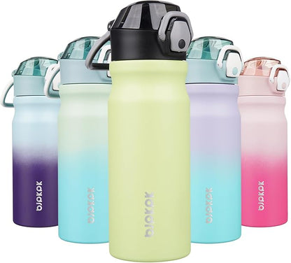 BJPKPK Insulated Water Bottle 18oz Stainless Steel Water Bottles by BJPKPK