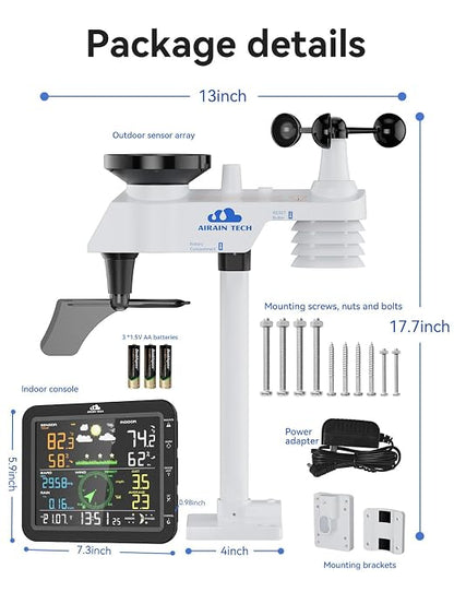 10-in-1 Wireless Weather Station - Image 8