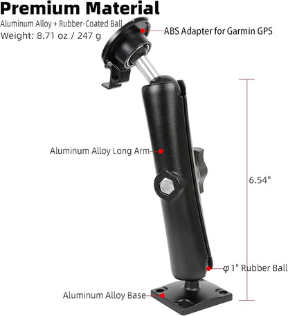 Aluminum GPS Bracket Mount - 17mm Ball Head & Replacement - Image 4