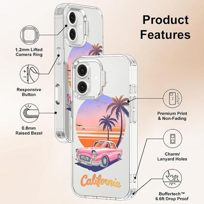 MOSNOVO for iPhone 16 Case, Shockproof Military-Grade Protection 6.6ft Drop - Image 6