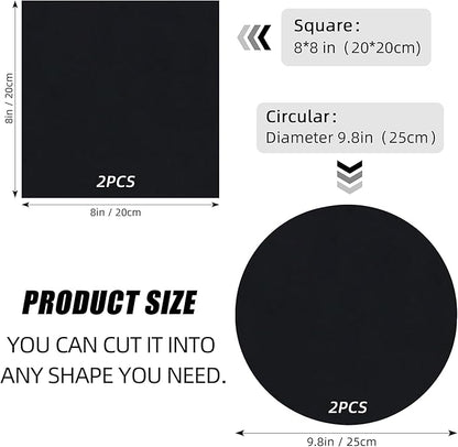 4 Pcs 8 x 8 Inches Pond Liner Repair Patch Kit EPDM Butyl Rubber Liner Patch - Image 2