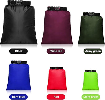 Shappy 6/12 Pcs Waterproof Dry Bags, Lightweight Outdoor Waterproof Dry Stuff - Image 3