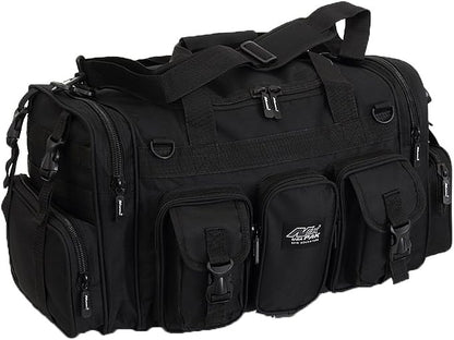 NPUSA Mens Large 22" Inch Black Duffel Duffle Military Molle Tactical Gear by Nexpak