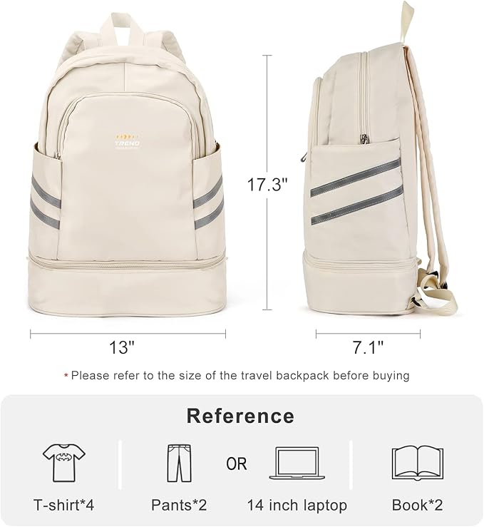 coofay Gym Backpack For Women Waterproof Backpack - Image 2