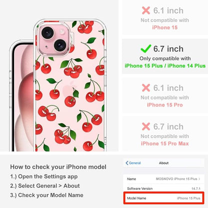 MOSNOVO Case for iPhone 15 Plus/iPhone 14 Plus - Image 2