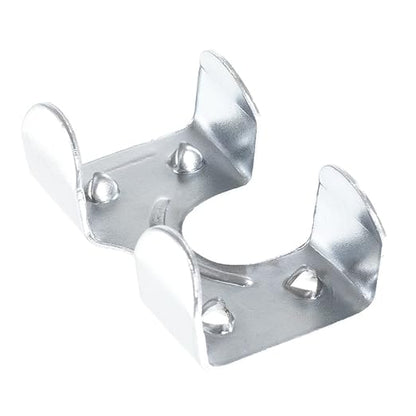 Rope & Cord Metal Clips for Rope, String – Heavy Duty Zinc Plated Double Rope - Image 2