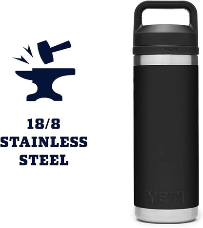 YETI Rambler 18 oz Bottle, Vacuum Insulated, Stainless Steel - Image 6