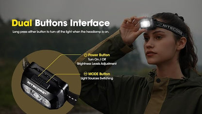 Nitecore NU30 500 Lumen LED Rechargeable Headlamp - Image 12