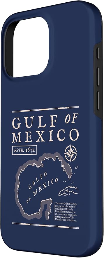 Gulf of Mexico 1672 Historic Map Case - Image 2