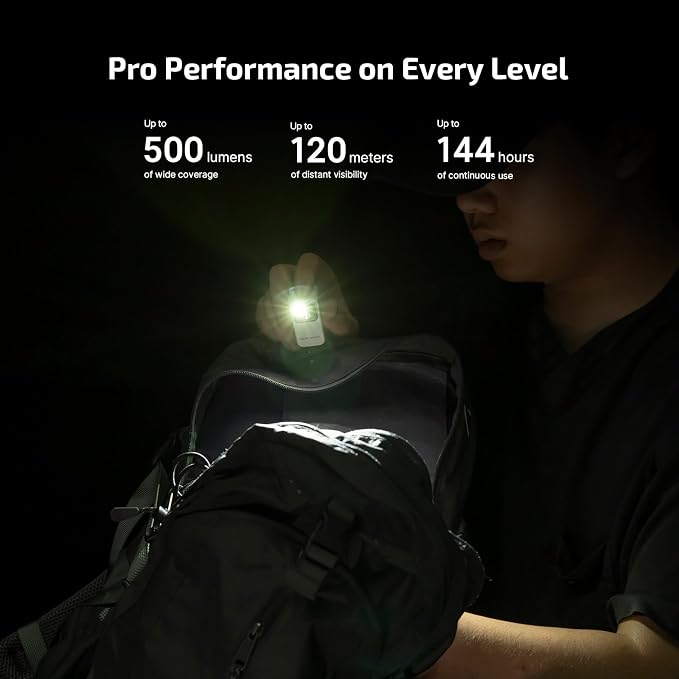 OLIGHT Oclip Pro EDC Flashlight Clip-on Light, Rechargeable 500 Lumens - Image 7