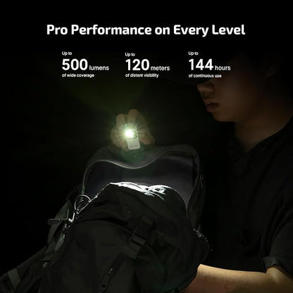OLIGHT Oclip Pro EDC Flashlight Clip-on Light, Rechargeable 500 Lumens - Image 7
