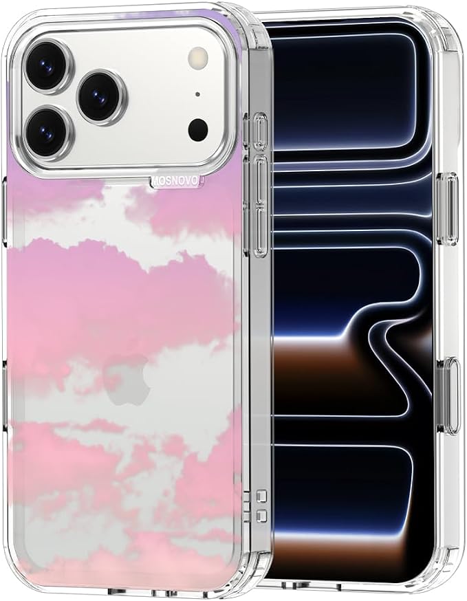 MOSNOVO for iPhone 17 Pro Max Case, Shockproof Military-Grade Protection 6.6ft by Mosnovo