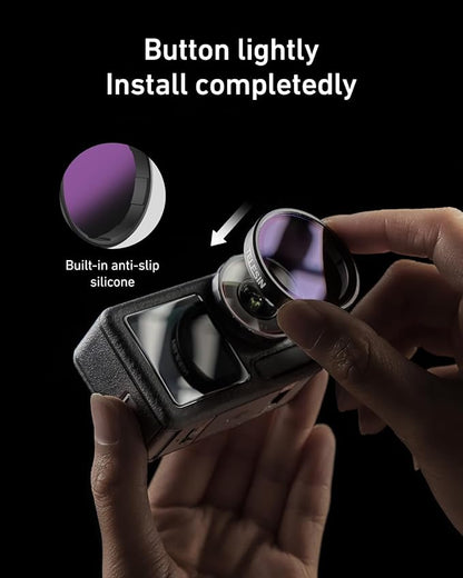TELESIN Lens Filter Set for DJI Action 5 Pro Action 4 Action 3 Camera - Image 5