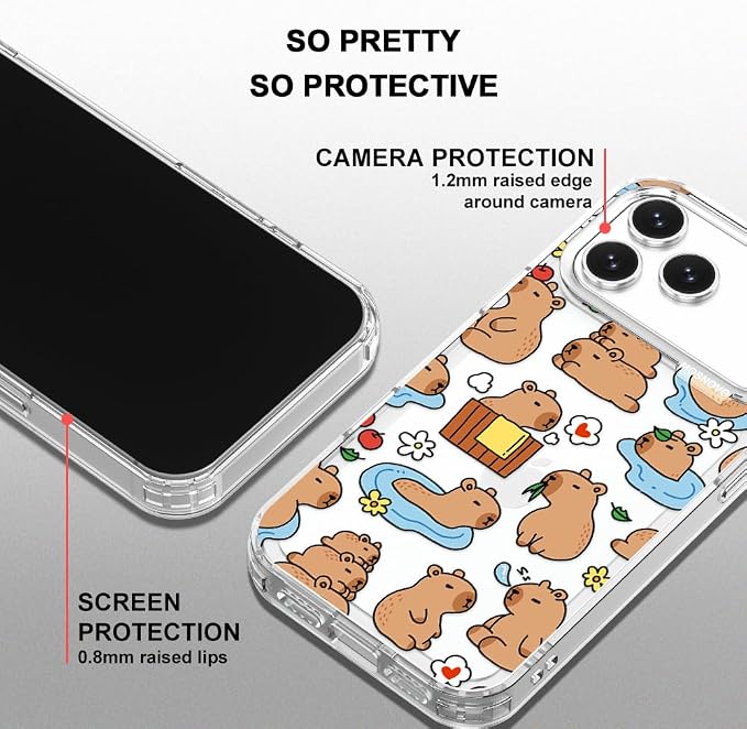 MOSNOVO for iPhone 17 Pro Max Case, Shockproof Military-Grade Protection 6.6ft - Image 4