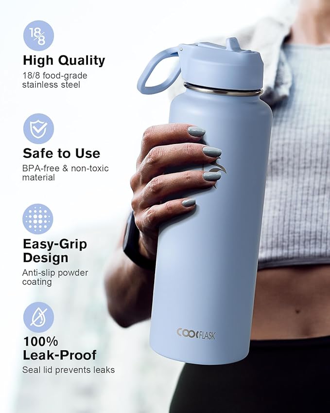 Water Bottle 40 oz Insulated - Image 3