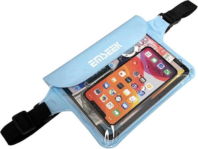 Waterproof Waist Pouch Dry Belt Bag Fanny Pack Keep Your Key Fob Wallet Kindle - Image 6