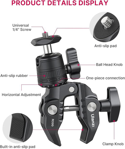 ULANZI R099 Super Clamp Camera Mount - Image 6