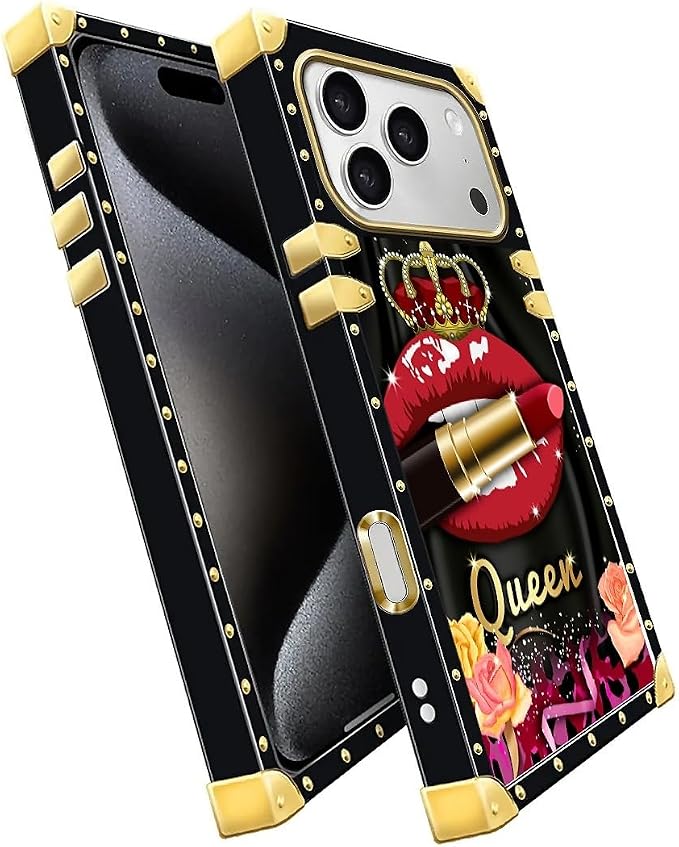 for iPhone 17 Pro Case Luxury Golden Decoration - Image 3